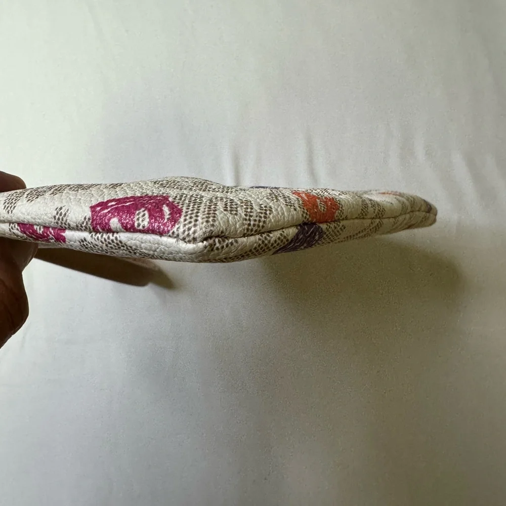 Juicy Couture Multicolor‎ Crown Logo Wristlet Pouch